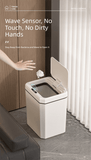 Darrahopens Home & Garden > Kitchen Bins > Automatic Bins White Smart Sensor Trash Can – 20L Capacity, Touch-Free Operation with Odor-Blocking & Waterproof Design