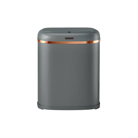 Darrahopens Home & Garden > Kitchen Bins Devanti 38L Motion Sensor Bin Rubbish Automatic Grey