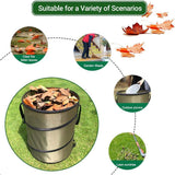 Darrahopens Home & Garden > Kitchen Bins > Pedal Bins Folding Garden Leaf Bin Portable Outdoor Storage Bucket Camping Trash Can
