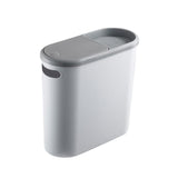 Darrahopens Home & Garden > Kitchen Bins > Pedal Bins Simple Garbage Can with Lid Household Clamped Plastic Bucket Flip Lid Kitchen