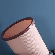 Darrahopens Home & Garden > Kitchen Bins > Pedal Bins Trash Bin Plastic Exquisite Modern Garbage Container Can for Bathroom Kitchen Living Room Large Pink In Australia - Darrahopens