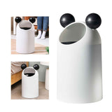 Darrahopens Home & Garden > Kitchen Bins > Pedal Bins Trash Can Slanted Lidless Plastic Large Capacity Creative Garbage Container for Office Kitchen Bathroom In Australia - Darrahopens