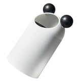 Darrahopens Home & Garden > Kitchen Bins > Pedal Bins Trash Can Slanted Lidless Plastic Large Capacity Creative Garbage Container for Office Kitchen Bathroom In Australia - Darrahopens
