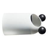 Darrahopens Home & Garden > Kitchen Bins > Pedal Bins Trash Can Slanted Lidless Plastic Large Capacity Creative Garbage Container for Office Kitchen Bathroom In Australia - Darrahopens