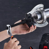 Darrahopens Home & Garden > Kitchen Bins > Pull Out Bins VEVOR Gear Puller Set, 3" and 7" Puller Kit, 3 Jaw Gear Bearing Flywheel Pulley Removal Tool, 2 or 3 Reversible Jaws Wheel Puller, Vertically and Horizontally, External and Internal, 2-Piece
