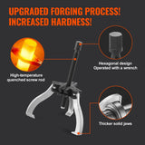 Darrahopens Home & Garden > Kitchen Bins > Pull Out Bins VEVOR Gear Puller Set, 3" and 7" Puller Kit, 3 Jaw Gear Bearing Flywheel Pulley Removal Tool, 2 or 3 Reversible Jaws Wheel Puller, Vertically and Horizontally, External and Internal, 2-Piece