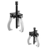 Darrahopens Home & Garden > Kitchen Bins > Pull Out Bins VEVOR Gear Puller Set, 3" and 7" Puller Kit, 3 Jaw Gear Bearing Flywheel Pulley Removal Tool, 2 or 3 Reversible Jaws Wheel Puller, Vertically and Horizontally, External and Internal, 2-Piece