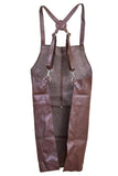 Darrahopens Home & Garden > Kitchenware 2x Pierre Cardin Professional Leather Apron Butcher Woodwork Barber Chef - Brown