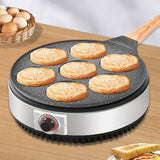Darrahopens Home & Garden > Kitchenware 4 hole Frying Pot Pan Non-stick Egg Pancake Steak Hamburg Omelet Pan Tools AU
