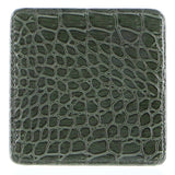 Darrahopens Home & Garden > Kitchenware 4x de Burg Tableware Crocodile Coasters Mats Pad Drinks Table Non Slip - Green