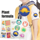Darrahopens Home & Garden > Kitchenware > Aprons 12 Sheets 72Pcs Mosquito Patches Cartoon Non Woven Natural Plant Essential Oil Mosquito Stickers for Kids Adults Summer Outdoor In Australia - Darrahopens