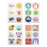 12 Sheets 72Pcs Mosquito Patches Cartoon Non Woven Natural Plant Essential Oil Mosquito Stickers for Kids Adults Summer Outdoor In Australia - Darrahopens