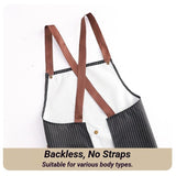 Darrahopens Home & Garden > Kitchenware > Aprons 2-Pack Navy-Blue Waterproof Aprons with Detachable Hand Towels