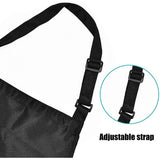 Darrahopens Home & Garden > Kitchenware > Aprons 2 Pieces Kitchen Aprons For Men Women, Household Apron Tool Holder Aprons With 2 Pockets For Bbq, Adjustable Adult