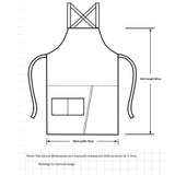 Darrahopens Home & Garden > Kitchenware > Aprons Apron Split Leg,Cross Back Chef Apron with Pockets,Painting Apron with Adjustable Straps for Cooking,Baking,BBQ,Ceramic,Gardening(dark brown)