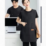 Darrahopens Home & Garden > Kitchenware > Aprons Apron - Vest-style apron - Baking and kitchen tools - Waterproof - Stain-resistant - Unisex - Black