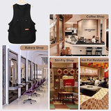 Darrahopens Home & Garden > Kitchenware > Aprons Apron - Vest-style apron - Baking and kitchen tools - Waterproof - Stain-resistant - Unisex - Black
