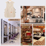 Darrahopens Home & Garden > Kitchenware > Aprons Apron - Vest-style apron - Baking and kitchen wear - Waterproof - Stain resistant - Unisex - Khaki