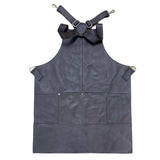Darrahopens Home & Garden > Kitchenware > Aprons BUFFALO LEATHER APRON Cooking Chef Hairdresser Waterproof Durable Quality - Brown
