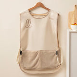 Darrahopens Home & Garden > Kitchenware > Aprons Kitchen Apron - Breathable Cooking Apron - Vest Style - With Towel - Suitable for Cooking, Baking, Gardening, Grilling and Crafting（Brown）