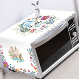 Darrahopens Home & Garden > Kitchenware > Aprons Microwave Cover Cloth Oven Cute Dust Proof Shiled Universal Oil Proof Nordic Style Simple Parts Daisy 35x100cm