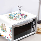Darrahopens Home & Garden > Kitchenware > Aprons Microwave Cover Cloth Oven Cute Dust Proof Shiled Universal Oil Proof Nordic Style Simple Parts Daisy 35x100cm