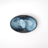 Darrahopens Home & Garden > Kitchenware > Aprons Organic Bowl Oval 16cm Storm Glaze
