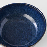 Darrahopens Home & Garden > Kitchenware > Aprons Pasta Bowl 16cm Ridged Indigo Blue Glaze