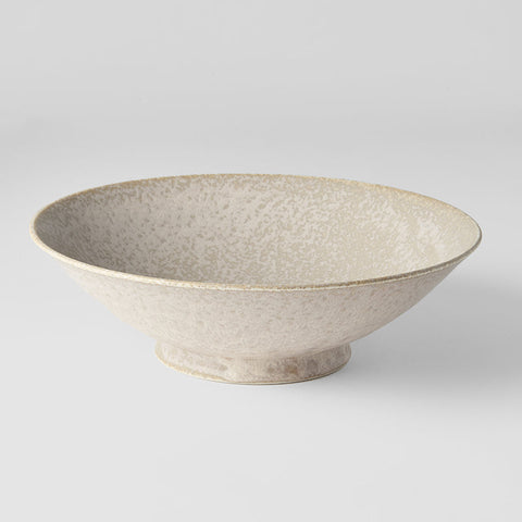 Darrahopens Home & Garden > Kitchenware > Aprons Ramen Bowl 24.5cm White Fade Glaze