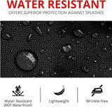 Darrahopens Home & Garden > Kitchenware > Aprons Two-piece kitchen aprons - Waterproof and stain resistant - Professional cooking aprons - Unisex - Suitable for various purposes including catering, pottery, painting, woodworking, etc. - With two large, practical pockets - Black