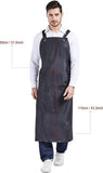 Darrahopens Home & Garden > Kitchenware > Aprons Waterproof Apron - Adjustable, Heavy-Duty Waterproof Apron - Apron - Extended - Extra Large - Waterproof Apron - Black
