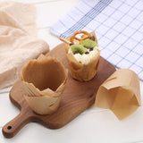 Darrahopens Home & Garden > Kitchenware > Bakeware & Accessories 150 pcs Baking Paper Muffin Cups Tulip Baking Paper Cups Cupcakes And Muffins For Wedding Party Birthday 5Cm