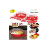 Darrahopens Home & Garden > Kitchenware > Bakeware & Accessories 2 Pack Microwave Egg Cooker 1 Minute Hamburg Omelette Maker Kitchen Tool (Red & Clear)