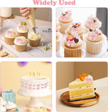 Darrahopens Home & Garden > Kitchenware > Bakeware & Accessories 20 Pack Bow Cupcake Decorations, Bow Cake Topper Supplies, Bow Cupcake Toppers, Bow Cake Decor Bows for Cake Decorating for Theme Parties, Pink In Australia - Darrahopens