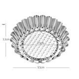 Darrahopens Home & Garden > Kitchenware > Bakeware & Accessories 20 Packs Cupcake Mold, 3inch Stainless Steel Mini Pie Tartlet Cupcake Cake Muffin Mold Tin Pan Baking Tool