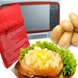 Darrahopens Home & Garden > Kitchenware > Bakeware & Accessories 2X Microwave Baked Potato Corn Cooking Bag Reusable Washable Corn Cooker Express