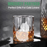 Darrahopens Home & Garden > Kitchenware > Bakeware & Accessories 3D Cat Ice Cube Mold - With Integrated Funnel - Silicone for Cocktails & Whisky - Easy De-Moulding