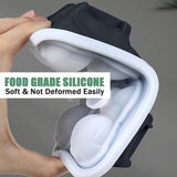 Darrahopens Home & Garden > Kitchenware > Bakeware & Accessories 3D French Bulldog Ice Cube Mold - With Integrated Funnel - Cute Dog Shape - Silicone & Easy De-molding