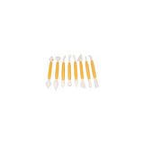 Darrahopens Home & Garden > Kitchenware > Bakeware & Accessories 4 pcs Set DArk Sugar Paste Modeling Tools, 11 Cake Molds
