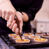 Darrahopens Home & Garden > Kitchenware > Bakeware & Accessories 500-pack Mini Cupcake Liners - White - Oil Resistant - Small Cupcake Wrapping Paper - Baking Cups