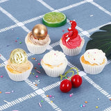 Darrahopens Home & Garden > Kitchenware > Bakeware & Accessories 500-pack Mini Cupcake Liners - White - Oil Resistant - Small Cupcake Wrapping Paper - Baking Cups