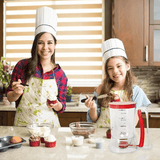 Darrahopens Home & Garden > Kitchenware > Bakeware & Accessories 800 ML Batter separator Cupcakes Pancakes Cookie Cake Waffles Batter Dispenser cookie separator batter Cream Speratator Cup Measuring Baking Tools (red)