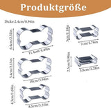 Darrahopens Home & Garden > Kitchenware > Bakeware & Accessories A set of 5 bone-shaped cookie cutters - 5 sizes - Bone-shaped cookie cutters - Christmas cookie cutters - Stainless steel cookie cutters - For baking puppy cookies or snacks