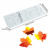 Darrahopens Home & Garden > Kitchenware > Bakeware & Accessories Baking Molds (3-Piece Set) - Silicone Baking Molds - Maple Leaf, Clover, and Snowflake Patterns - Suitable for baking chocolate, candy, and cupcakes, this is a handy tool for creating fun homemade desserts