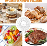 Darrahopens Home & Garden > Kitchenware > Bakeware & Accessories Bread Covers - 3-Pack Moisture Covers - Baker's Dough Cloths - Moisture Covers - Round, Stretchable Moisture Basket Covers - Reusable Moisture Covers - Multifunctional Soft Covers