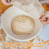Darrahopens Home & Garden > Kitchenware > Bakeware & Accessories Bread Covers - 3-Pack Moisture Covers - Baker's Dough Cloths - Moisture Covers - Round, Stretchable Moisture Basket Covers - Reusable Moisture Covers - Multifunctional Soft Covers
