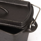Darrahopens Home & Garden > Kitchenware > Bakeware & Accessories Cast Iron Bread Pan with Lid Non-Stick, Durable Loaf Pan for Perfect Baking