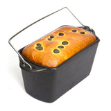 Darrahopens Home & Garden > Kitchenware > Bakeware & Accessories Cast Iron Bread Pan with Lid Non-Stick, Durable Loaf Pan for Perfect Baking