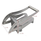 Darrahopens Home & Garden > Kitchenware > Bakeware & Accessories Chip Potato Chipper Maker French Fries Dicer Slicer Chopper Cutter and 2 Blades