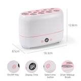 Darrahopens Home & Garden > Kitchenware > Bakeware & Accessories Drying 12pcs Makeup Brushes,2pcs Sponges Or Powder Puff AT The Same Time,Baked Slowly At Constant Temperature Without Hurting The Bristles,USB Charge(Type-C)